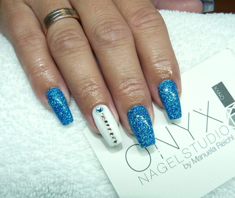 Blue Glitter